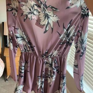 NEW long sleeve romper